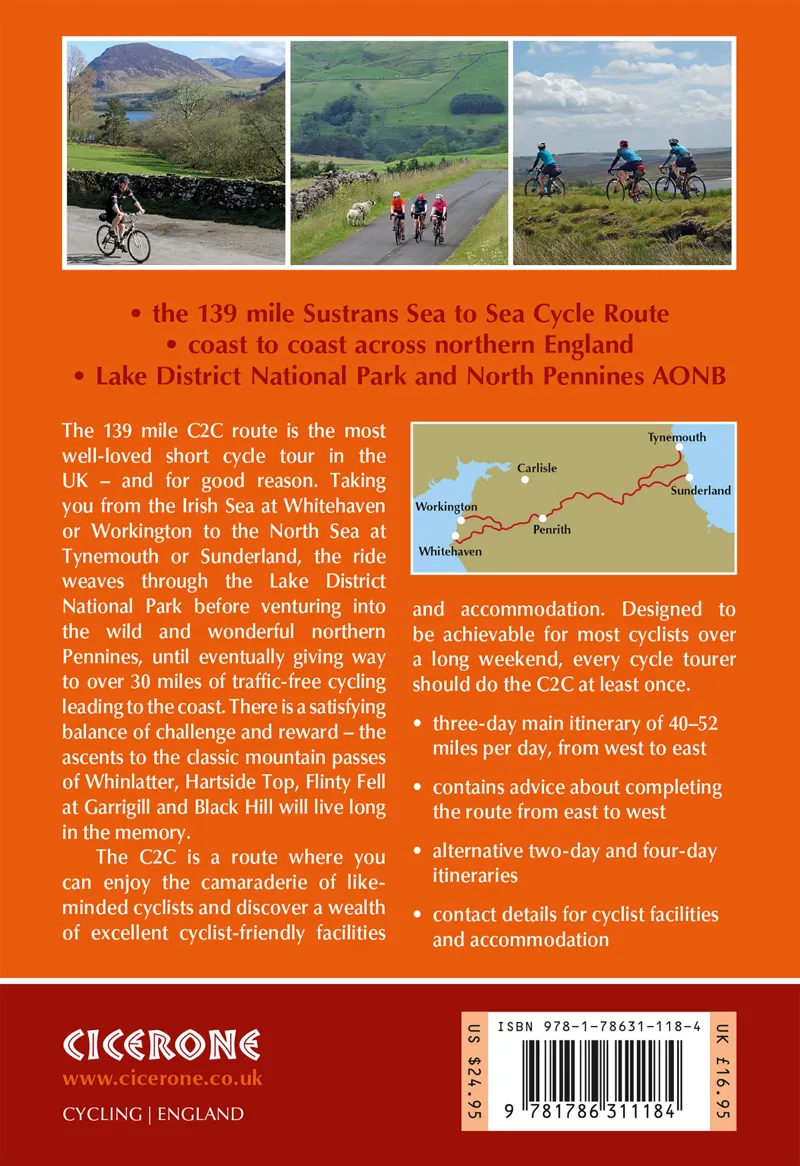 Cicerone - Cycling The Coast To Coast Cycle Route - Carl McKeating and Rachel Crolla-1